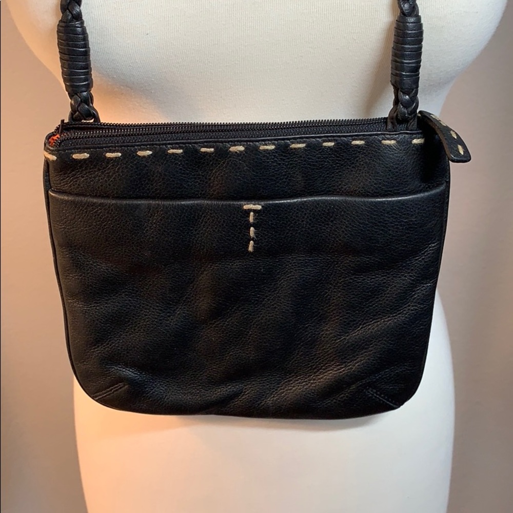 EUC sigrid olsen black crossbody purse - Picture 2 of 7